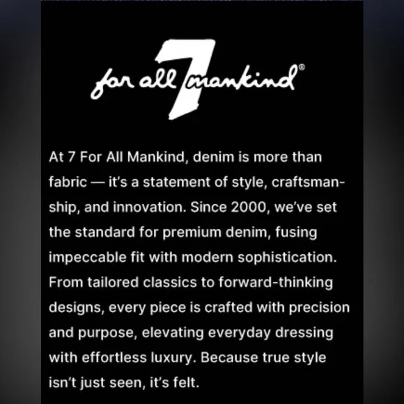 7 For All Mankind Gwenevere Skinny Ankle Jeans - Picture 11 of 14